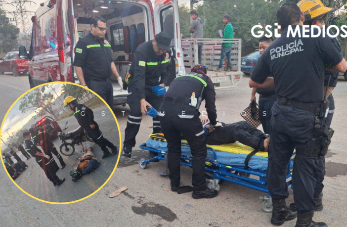 Notiespacio PV | Elemento de la Comisaría de Vallarta es arrollada por motocicleta en la carretera 544