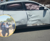 Motociclista impacta contra Kia en Fluvial Vallarta