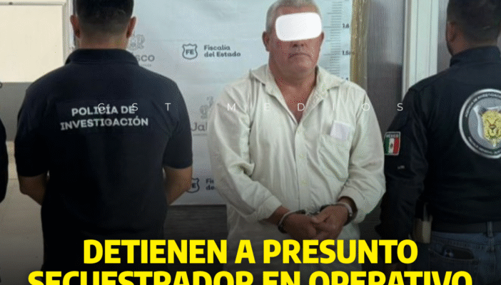 Detienen a presunto secuestrador en operativo conjunto en Puerto Vallarta