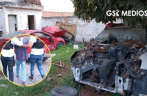 Desmantelan finca presuntamente utilizada para remarcar vehículos