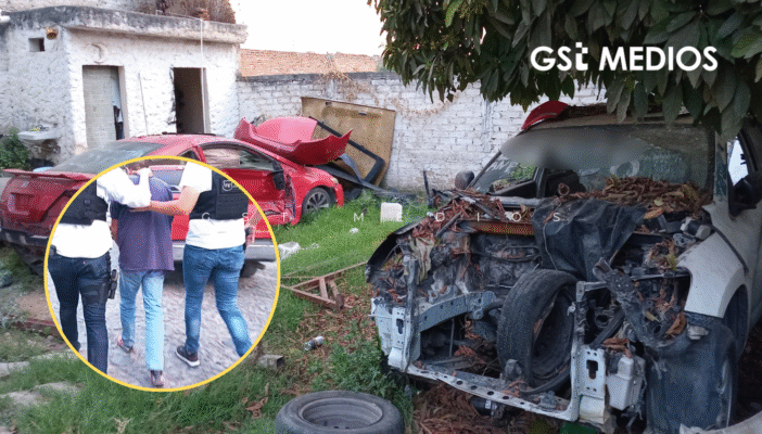 Desmantelan finca presuntamente utilizada para remarcar vehículos