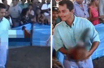 Presunto video de "El Mencho" en pelea de gallos se vuelve viral