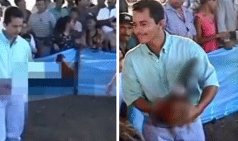 Presunto video de "El Mencho" en pelea de gallos se vuelve viral
