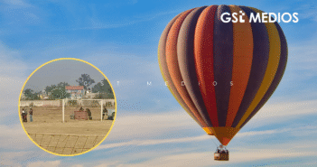 Se desploma globo aerostático en Teotihuacán dejando a dos turistas lesionados