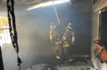 Se registra incendio en vivienda de la colonia El Caloso