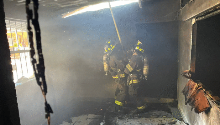 Se registra incendio en vivienda de la colonia El Caloso