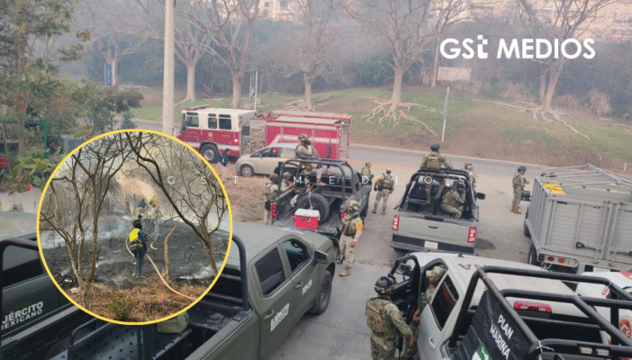 Incendios forestales en Bahía de Banderas movilizan a 200 brigadistas; descartan evacuaciones