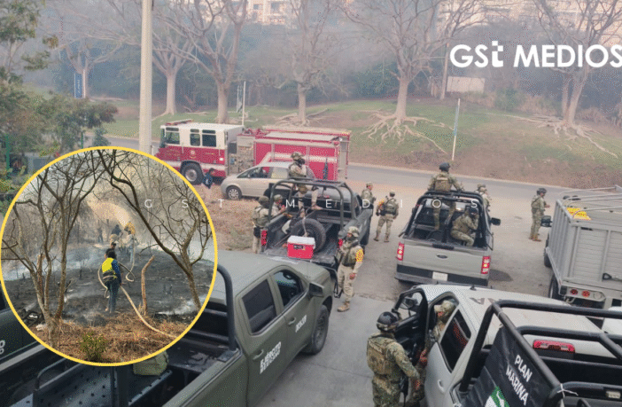 Incendios forestales en Bahía de Banderas movilizan a 200 brigadistas; descartan evacuaciones