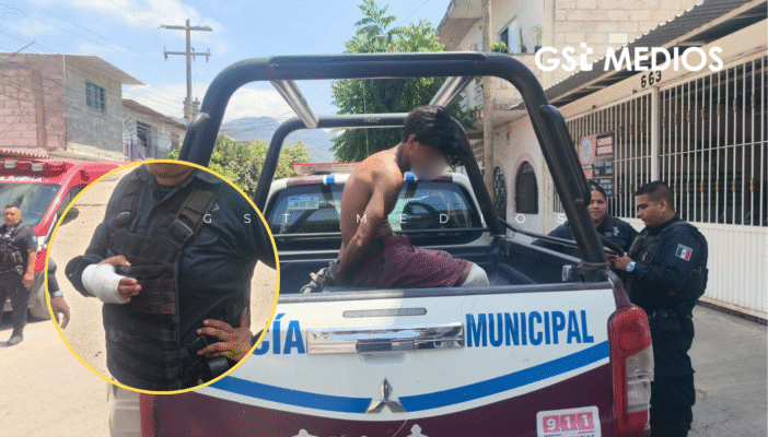 Detienen a joven mientras saqueaba un Oxxo en El Coapinole