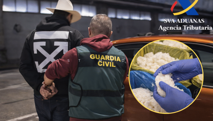 Decomisan en Madrid 625 kilos de droga procedente de México ocultos en aceite de coco