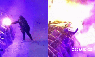 Notiespacio PV | Once detenidas por ataque con fuego a policías en 8M