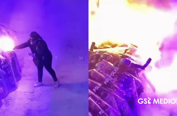 Notiespacio PV | Once detenidas por ataque con fuego a policías en 8M