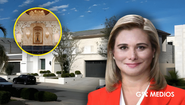 Techos de oro y lujo en mansión de gobernadora de Chihuahua