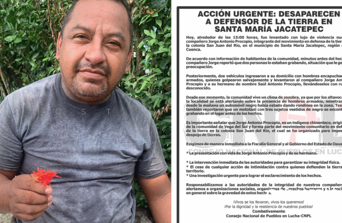 Notiespacio PV | Secuestran a activista chinanteco y su hermano Oaxaca