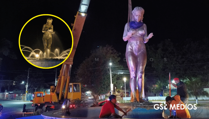 Polémica por retiro del monumento Hermana Agua en Tepic