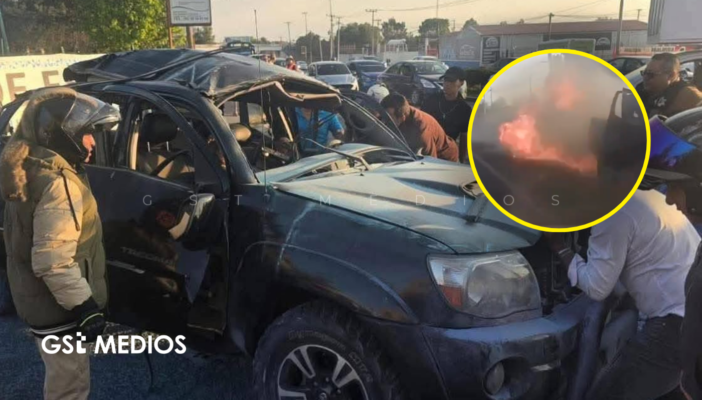 Explota camioneta cerca del AIFA: Muere operador del Cártel de Sinaloa