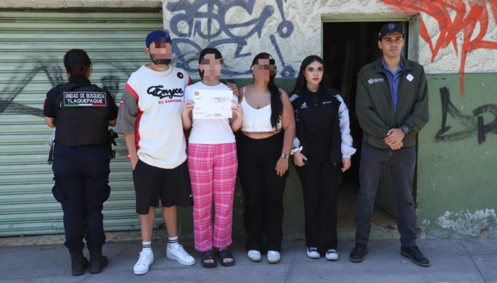 Menor con ficha de búsqueda es localizada en Tlaquepaque tras viajar por novio virtual