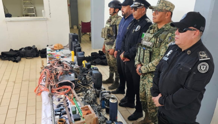 Operativo sorpresa en CEINJURE de Puerto Vallarta deja decomiso de armas hechizas