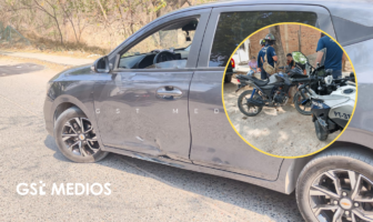 Accidente en la colonia Brisas del Pacífico deja a dos menores lesionados