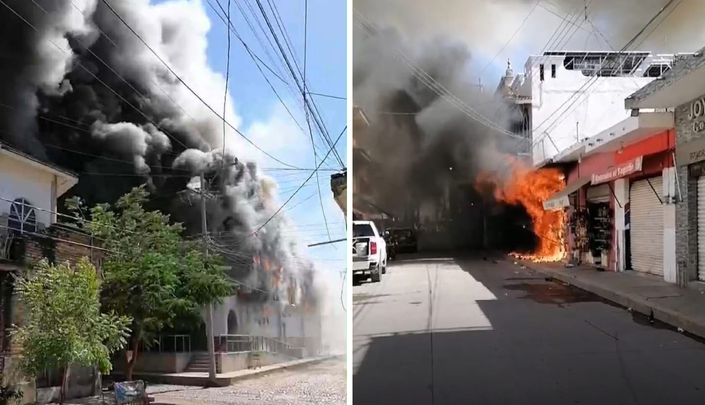 Se desata violencia en Nayarit tras la detención de “El Jardinero”