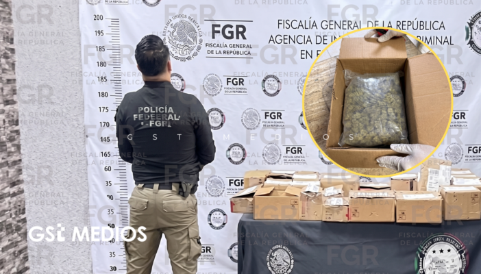 Decomisan más de cinco kilos de marihuana en empresa de paquetería en la ZMG