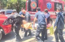 Motociclista lesionado tras impactar contra ambulancia en Av. México