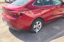 Se registra robo en el estacionamiento de Macroplaza en Puerto Vallarta