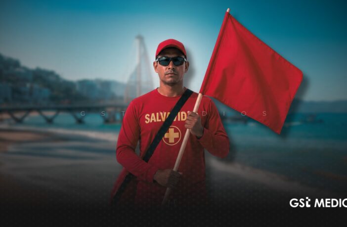 Bandera roja en dos playas de Puerto Vallarta para este lunes 27 de abril