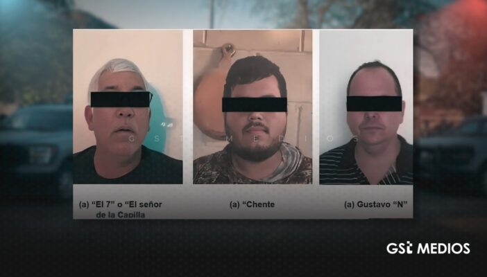 Capturan a tres operadores clave de la facción de “Los Mayos” del Cártel de Sinaloa
