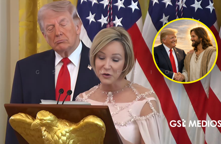 Notiespacio PV | De la Casa Blanca al cielo: comparan a Trump con Jesús