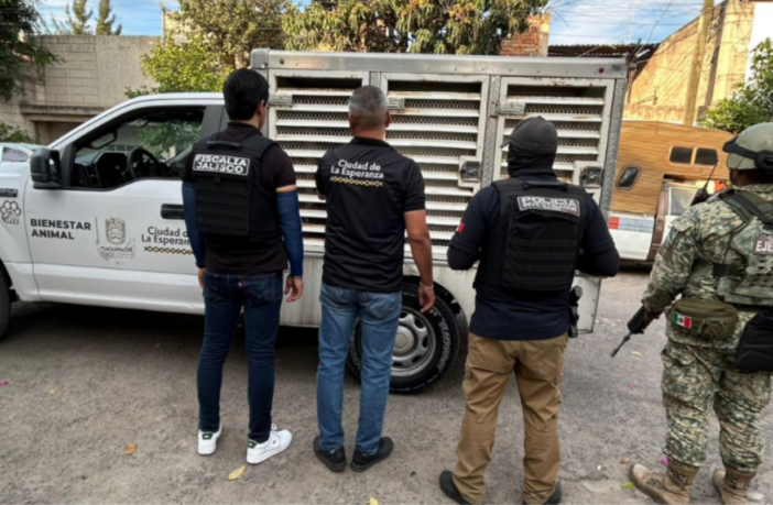 Maltrato animal en Tlaquepaque: rescatan a Pastor Belga y detienen a su dueño