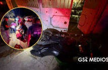 Choque de motocicleta deja dos lesionados en El Llanito