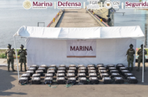 Marina asegura más de siete toneladas de cocaína en el Pacífico durante mayo