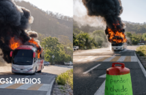 Incendian vehículos en la carretera Michoacán-Colima tras asesinato de indígenas