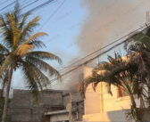 Se incendia segundo piso de vivienda en la colonia El Progreso