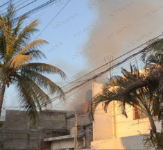 Se incendia segundo piso de vivienda en la colonia El Progreso