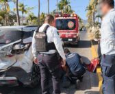 Choque en la Medina Ascencio deja a conductor inconsciente por susto del impacto