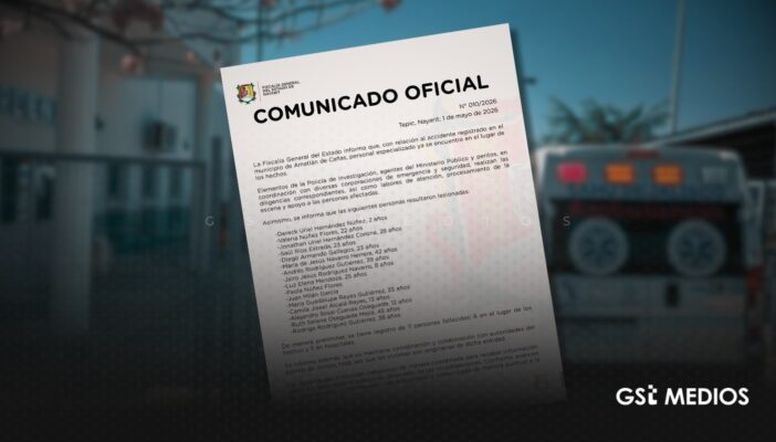 Volcadura de autobús en Nayarit deja 11 fallecidos; coordinan atención SAMU Jalisco y CRUM