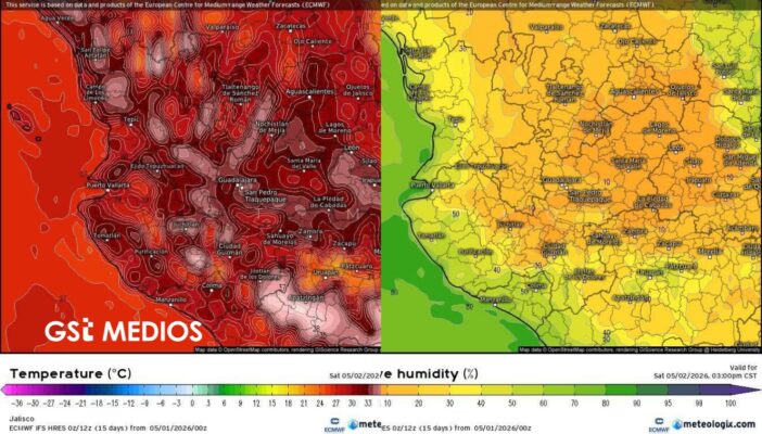 Persistirá ambiente caluroso y seco en Jalisco durante el fin de semana