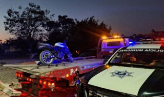 Recuperan motocicleta con reporte de robo en Puerto Vallarta