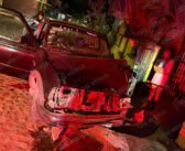 Choque de camioneta deja personas lesionadas durante la madrugada