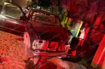 Choque de camioneta deja personas lesionadas durante la madrugada