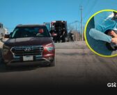 Motociclista resulta lesionado tras choque con camioneta en Puerto Vallarta