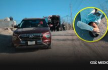 Motociclista resulta lesionado tras choque con camioneta en Puerto Vallarta
