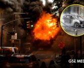 Explota vehículo de transporte cerca del Toro de Wall Street en Nueva York