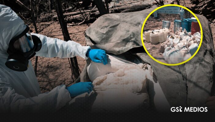 Aseguran tres narcolaboratorios en Sinaloa y decomisan cuatro toneladas de droga
