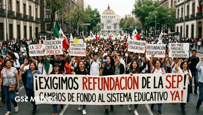 Exigen “refundación” de la SEP y cambios de fondo al sistema educativo