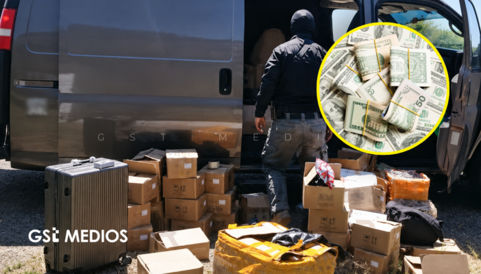 FGR procesa a dos detenidos que llevaban 187 mil dólares sin comprobar en camioneta