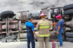 Vuelca pipa cargada con 66 mil litros de turbosina en la autopista San Juan de los Lagos–Guadalajara