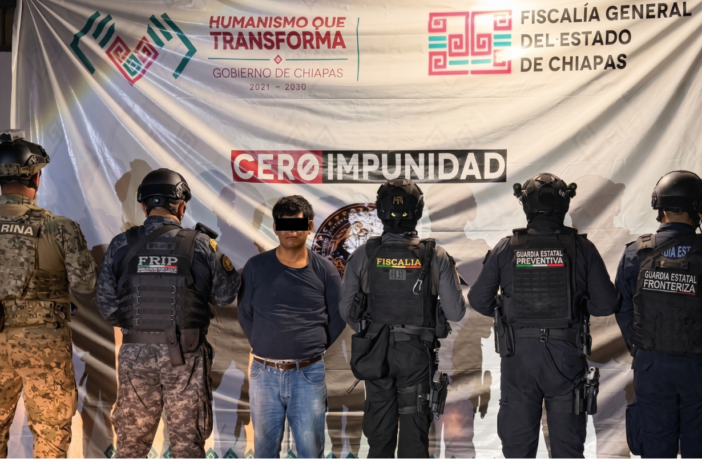 Cae "El Misterio", líder de la pandilla MS-13 en Chiapas